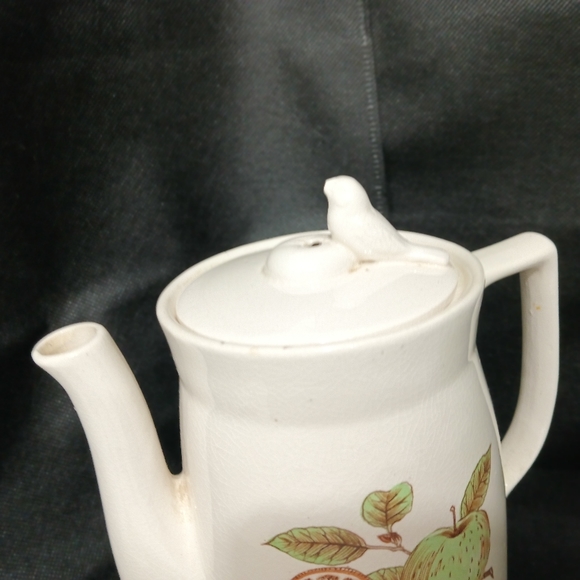 HOT POT Japanese Electric tea /coffee kettle VINTAGE WHISTLE Bird Hand Painted - Picture 12 of 13